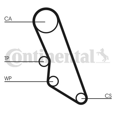 Timing belt for citroën fiat - timing,